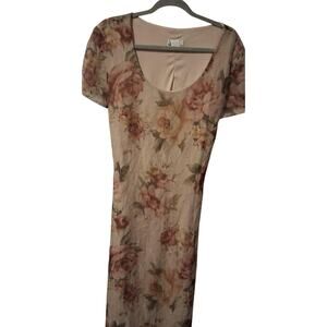 Vintage jbs ltd floral midi